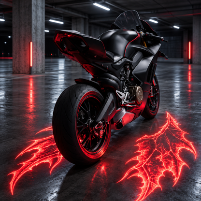 RideFlare™ Motorcycle Wing Projector Lights